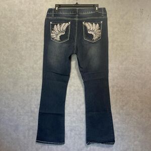 Y2K embellished jeans